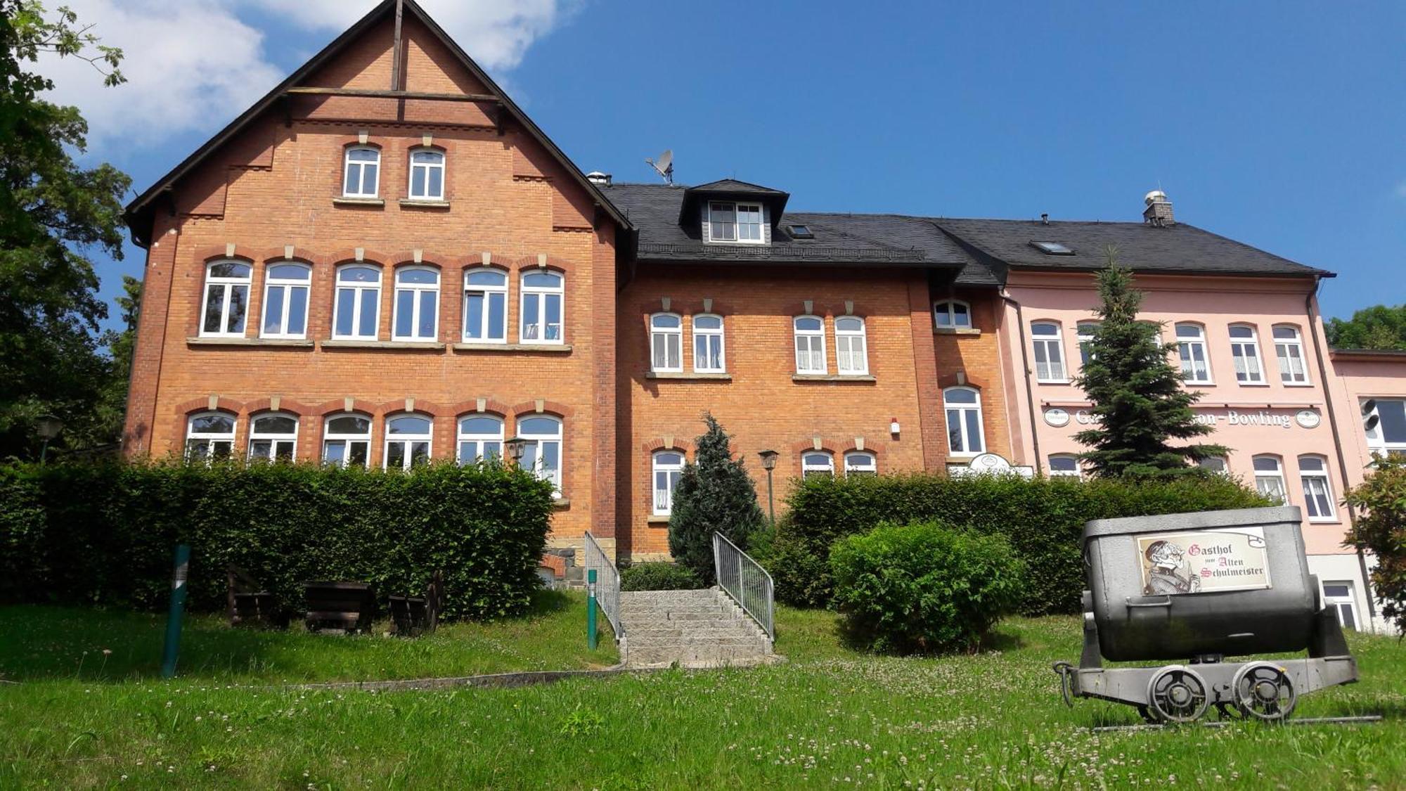 Gasthof zum alten Schulmeister Harra Exterior foto
